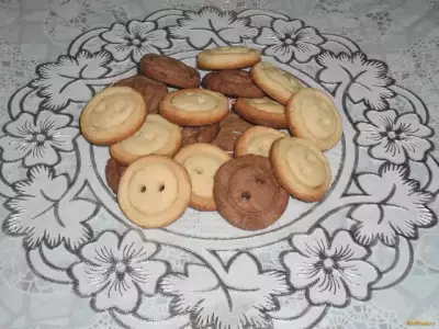 Печенье Сладкие пуговицы рецепт с фото