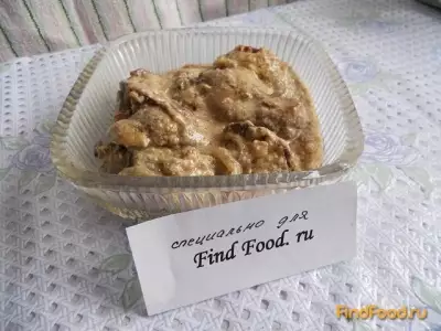 Печень индейки в сметане рецепт с фото