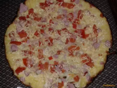 Ленивая пицца на сковородке рецепт с фото