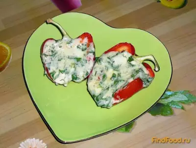 Горячий салат с перцами  рецепт с фото