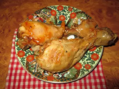 Куриные ножки в соево-медовом соусе рецепт с фото