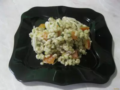 Салат с перловкой рецепт с фото