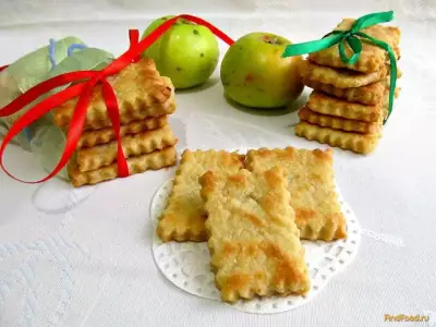 Постное яблочное печенье рецепт с фото
