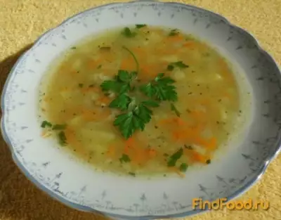 Суп рисовый на курином бульоне рецепт с фото