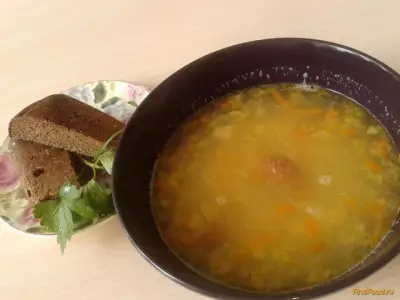 Суп гороховый с куриной грудкой в мультиварке рецепт с фото