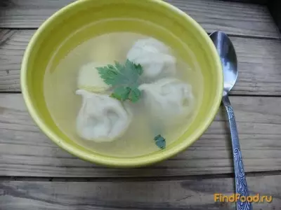 Суп с хинкали рецепт с фото