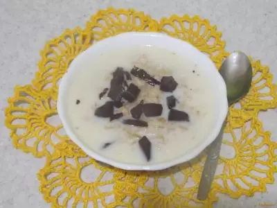 Овсяная каша на молоке с шоколадом рецепт с фото
