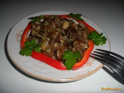 Белые грибы жареные с луком рецепт с фото