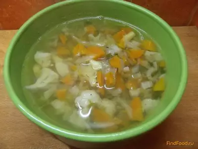Суп овощной вегетарианский рецепт с фото