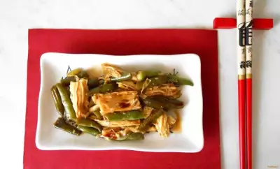 Соевая спаржа по-китайски рецепт с фото