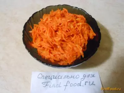 морковь по-корейски с чесноком рецепт с фото