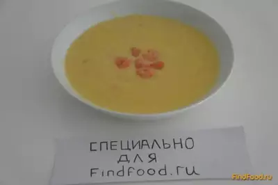 Суп-пюре из сельдерея c креветками рецепт с фото