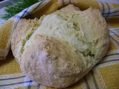 Содовый хлеб с овсяными хлопьями рецепт с фото