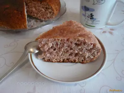 Овсяный пирог на киселе рецепт с фото