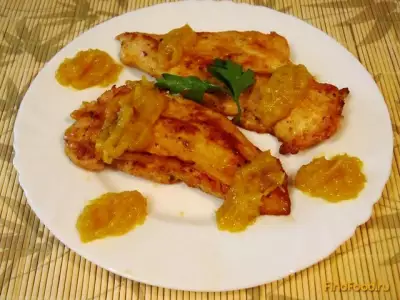 Куриное филе под апельсиновым соусом рецепт с фото