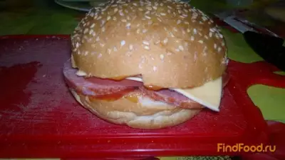 Гамбургер домашний рецепт с фото