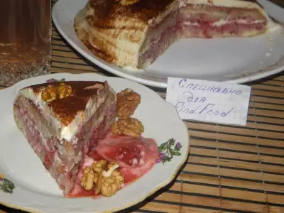 Клубничный пирог с маскарпоне рецепт с фото