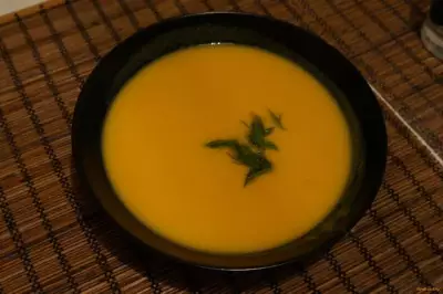 Сливочный суп из тыквы рецепт с фото