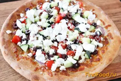 Пицца по-гречески рецепт с фото