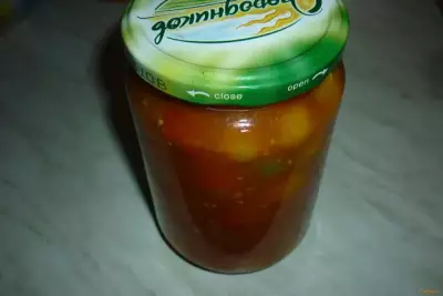 Помидоры черри в томатном соке рецепт с фото