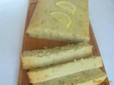 Лимонный хлеб с цукини рецепт с фото