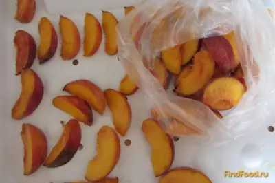 Замороженные персики рецепт с фото