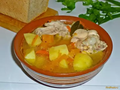 Суп из тыквы с курицей рецепт с фото
