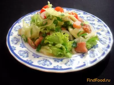 Салат из горбуши рецепт с фото