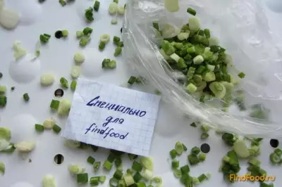 Замороженный зеленый лук рецепт с фото