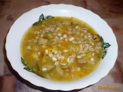 Перловый суп с баклажанами рецепт с фото