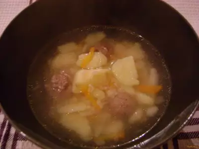 Суп с булгуром и фрикадельками рецепт с фото