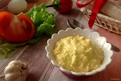Густой сырный соус с чесноком рецепт с фото