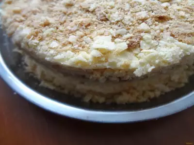 Торт Наполеон в микроволновой печи рецепт с фото