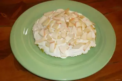 Яблочный торт в микроволновке рецепт с фото