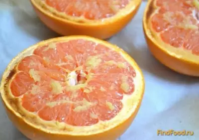 Запеченый грейпфрут рецепт с фото
