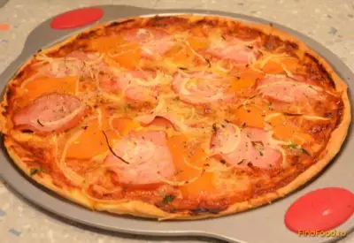 Пицца с болгарским перцем и балыком рецепт с фото