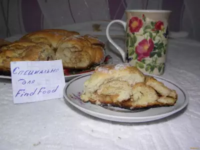 Эстонская булка с корицей рецепт с фото