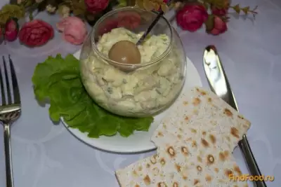 Закуска на еврейской маце рецепт с фото
