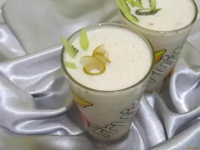 Молочный коктейль с грушей рецепт с фото