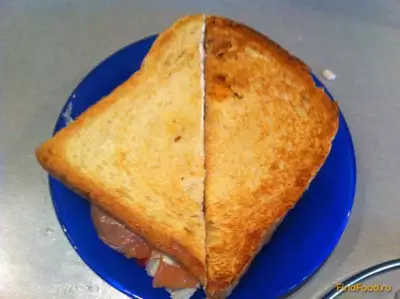 Сэндвич с семгой и курицей рецепт с фото