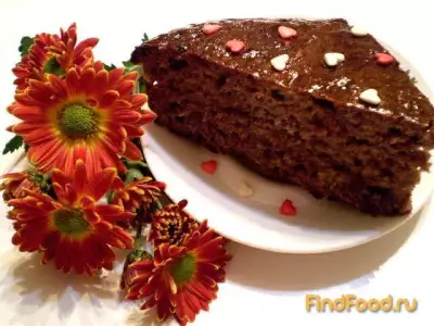 Айвовый пирог с какао рецепт с фото