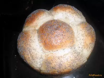 Домашний хлеб Ромашка рецепт с фото