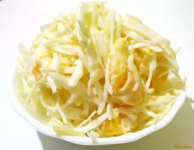 Салат с белокочанной капусты с апельсином рецепт с фото