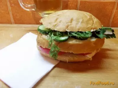 Овощной сэндвич на скорую руку рецепт с фото