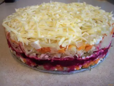 Закусочный овощной торт рецепт с фото