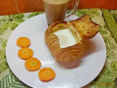 Сундучки с яйцами на завтрак рецепт с фото