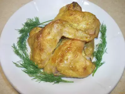 Куриные крылышки в горчичном соусе рецепт с фото