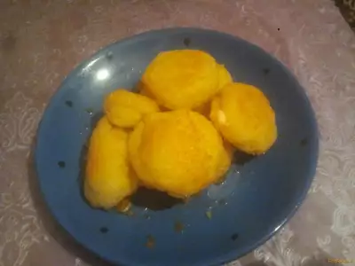 Картофельные шарики с сыром в мультиварке рецепт с фото