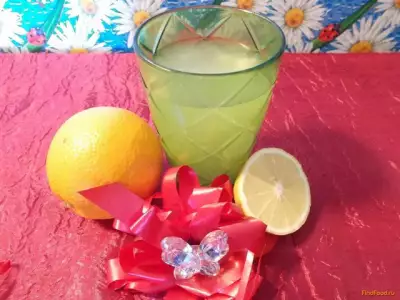 Кисель апельсиновый с лимонным соком рецепт с фото