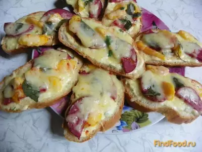 Горячие бутерброды с персиками рецепт с фото